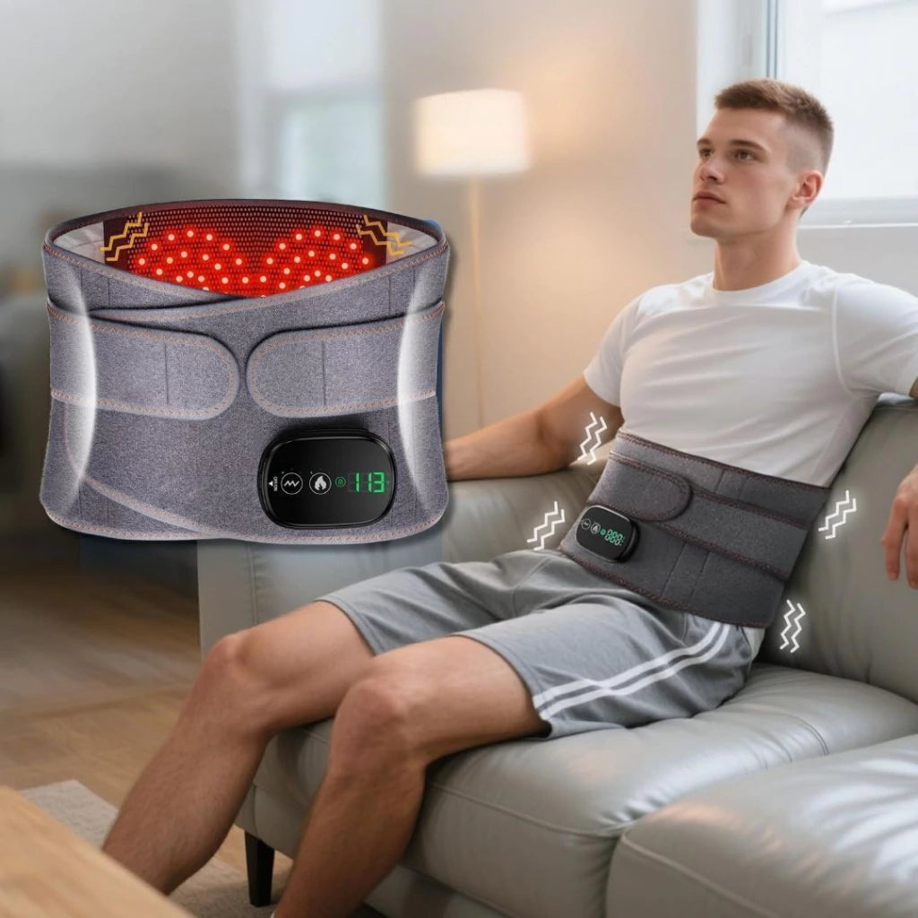 AXON® LumbAlivio: La Faja Masajeadora 2 en 1 con Tecnología de Calor y Vibración
