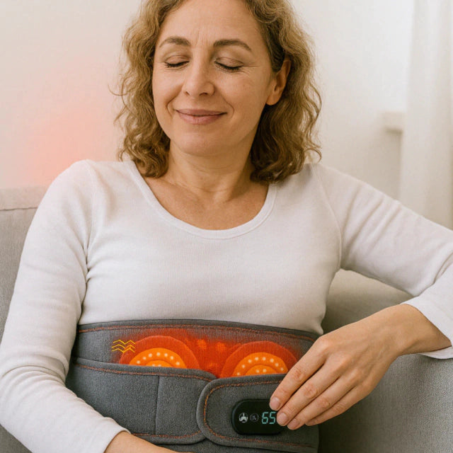 AXON® LumbAlivio: La Faja Masajeadora 2 en 1 con Tecnología de Calor y Vibración